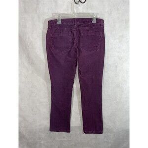 J. Crew Matchstick Corduroy Pants Purple Size 31 S
